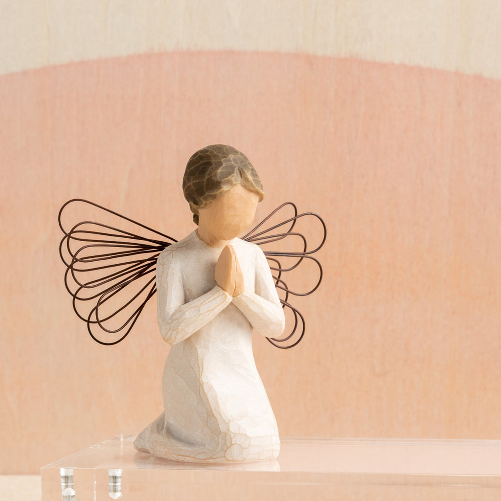 Willow Tree Angel of Prayer styled display – SKU 26012
