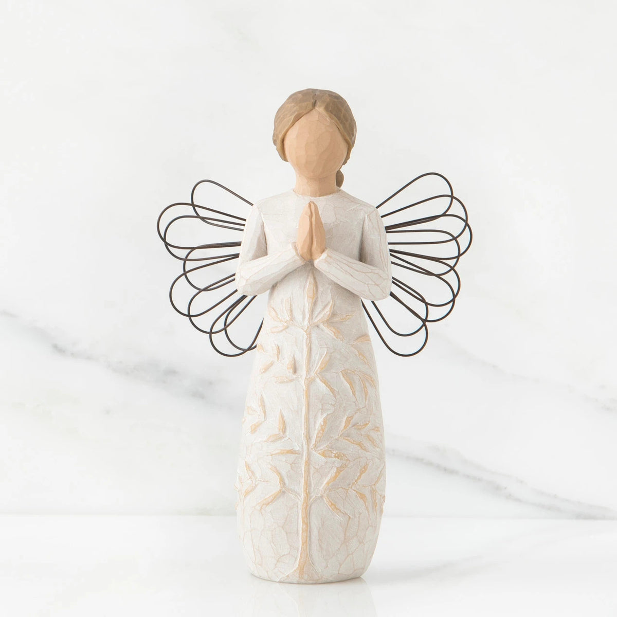 Willow Tree A Tree, A Prayer angel alternate front view – SKU 26170