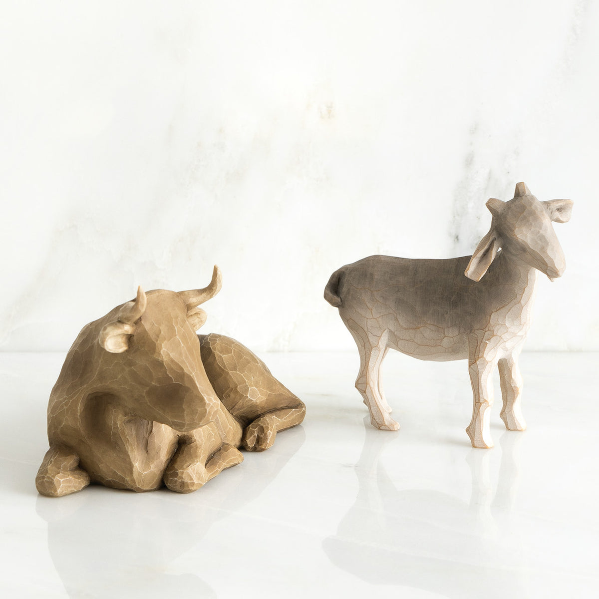 Willow Tree Ox and Goat 26180 - view 2