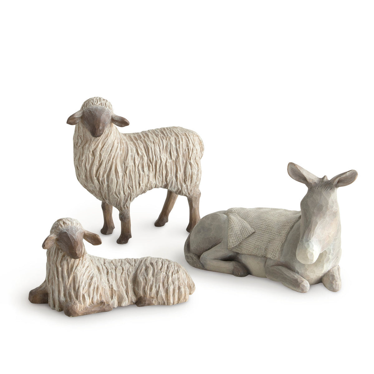 Willow Tree Gentle Animals of the Stable - Set of 3 26206