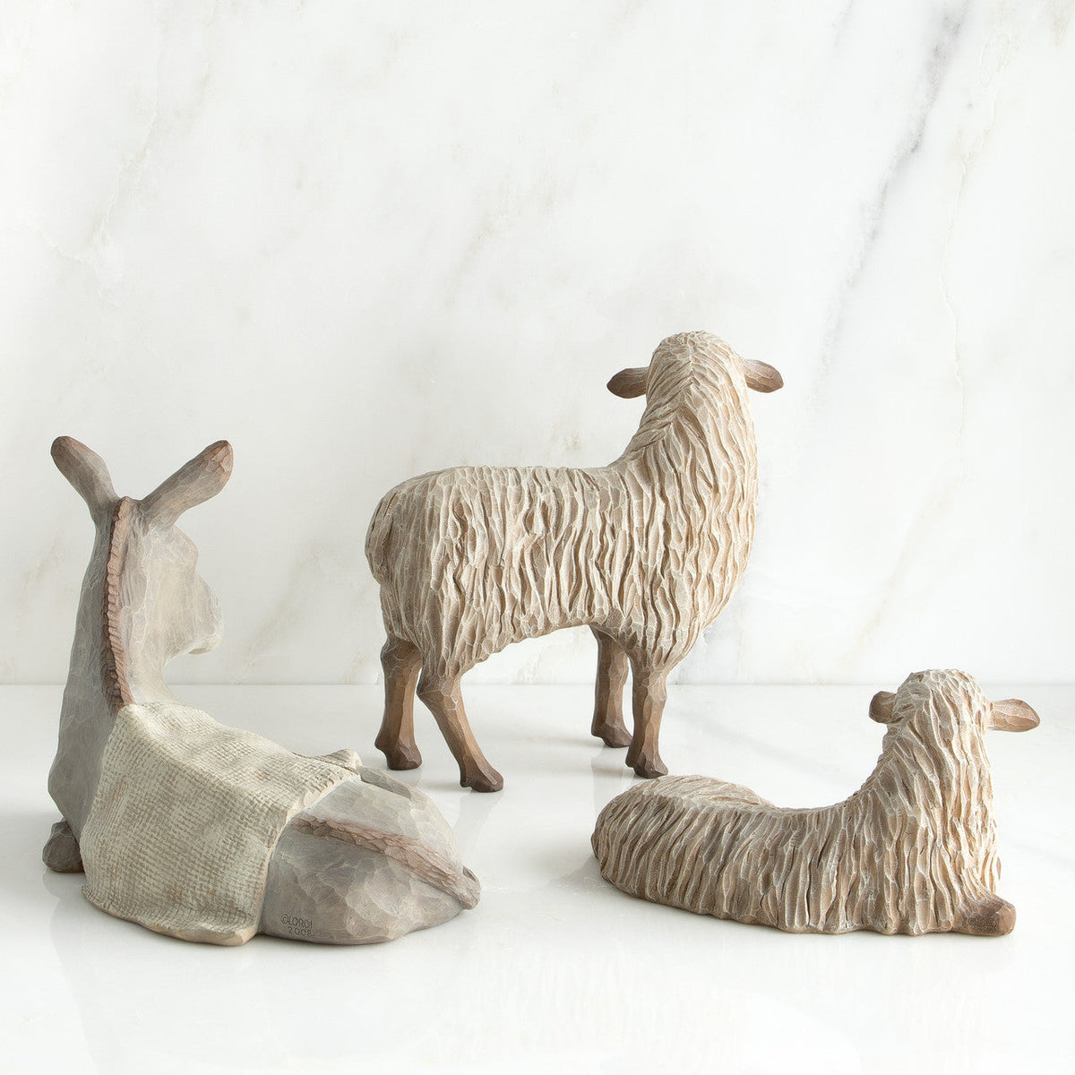 Willow Tree Gentle Animals of the Stable - Set of 3 26206 - view 2