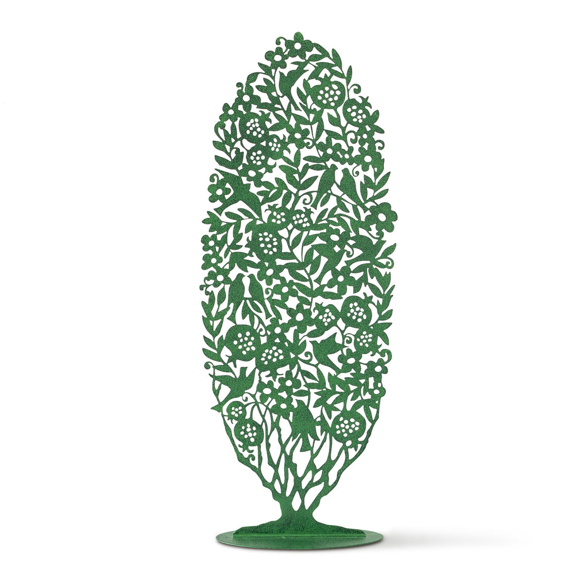 Willow Tree Tree Silhouette front on white, SKU 27271