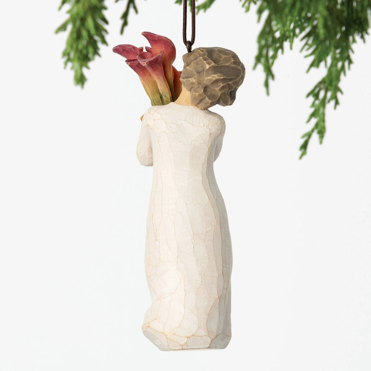 Willow Tree Bloom ornament rear view – SKU 27909