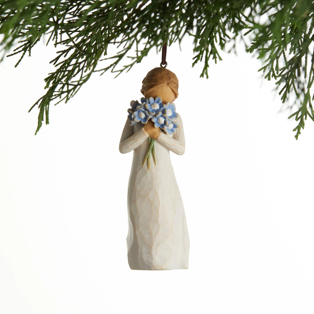 Willow Tree Forget-Me-Not Ornament, SKU 27911