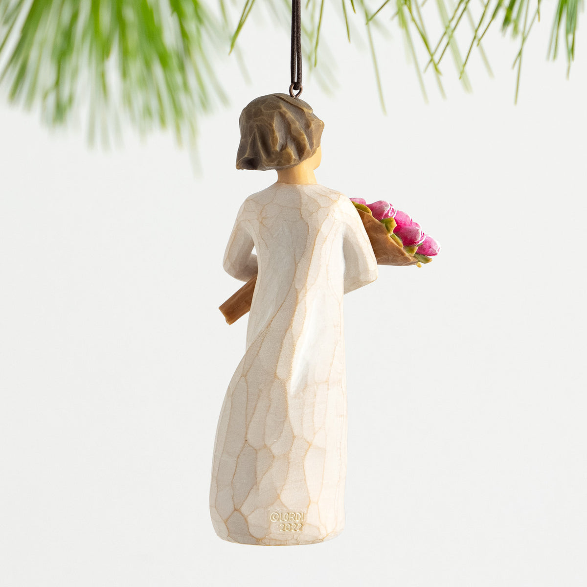 Willow Tree A Bright Gathering of Memories 2023 Ornament back, SKU 28211
